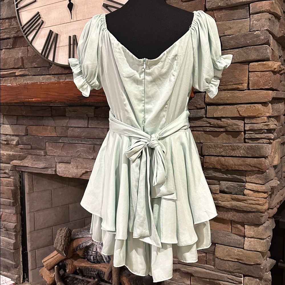 Balance Collection Light Green Ruffle Romper - Picture 14 of 14